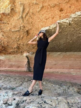 Pamela Kuşakli Vatkali Elbi̇se - 3