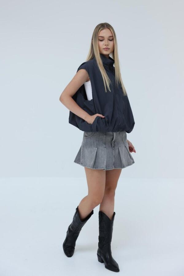 Paraşüt Yelek - Antrasit - 1