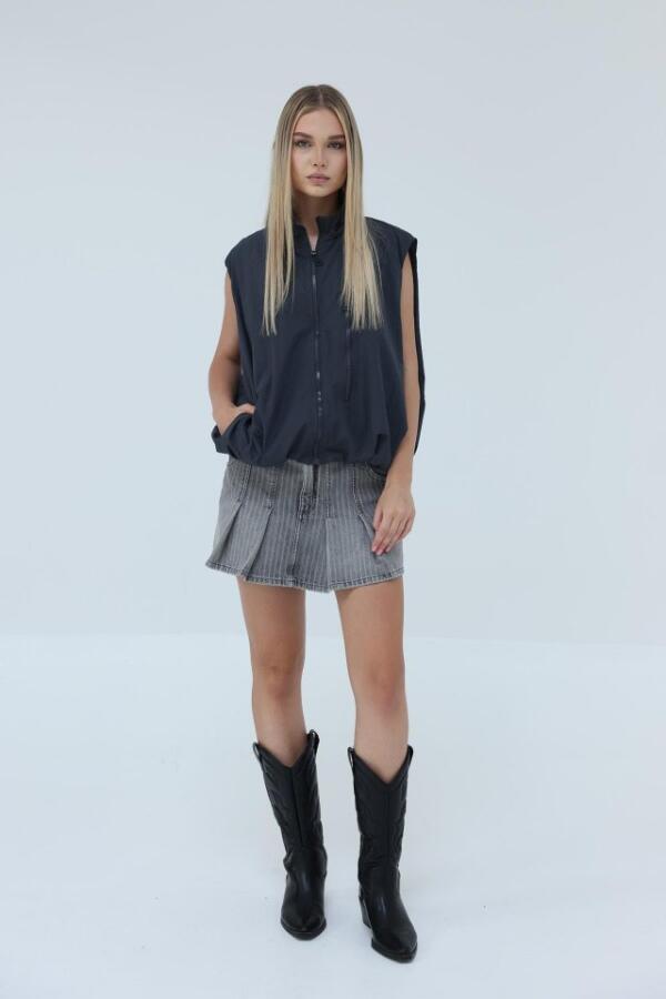 Paraşüt Yelek - Antrasit - 2