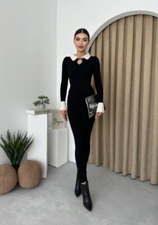 Plauen Triko Elbise - 3