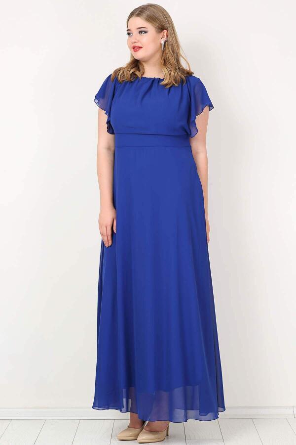 Plus Size Chiffon Long Evening Dress KL7881 - 1