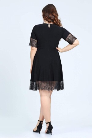 Angelino Young Plus Size Lace Mini Dress kl2235 - 6