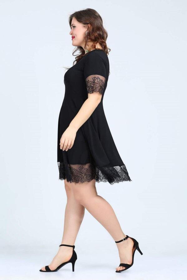 Angelino Young Plus Size Lace Mini Dress kl2235 - 7