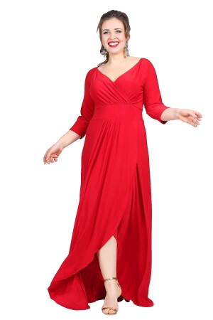 Young Plus Size Evening Dress KL56 - 1
