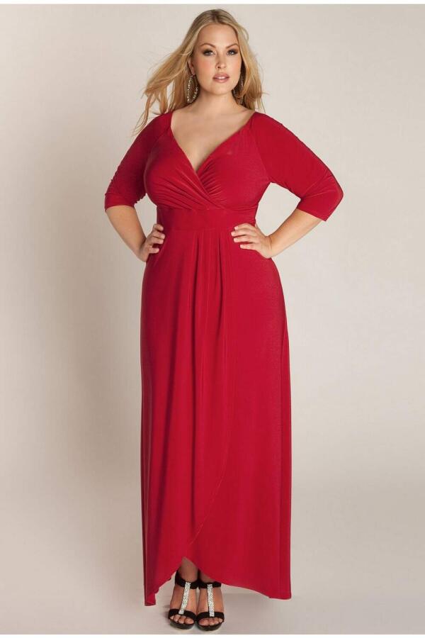 Young Plus Size Evening Dress KL56 - 5
