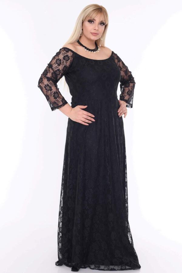 Oversized Collar Full Inner Tube Dress PNR8400U - 4