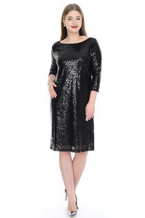 Plus Size Sequin Evening Dress KL5601 - 2