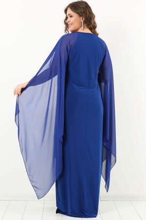 Long Sleeve Chiffon Oversized Evening Dress DD796 - 3