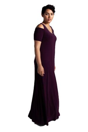 Large Size Stone Evening Dress KL1101Z-usa - 2