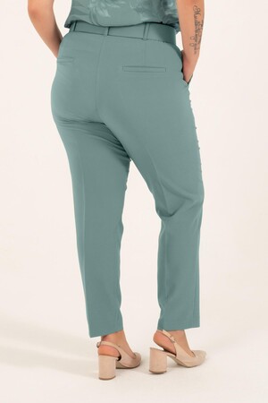 Pocket Detailed Belted Classic Trousers - 5