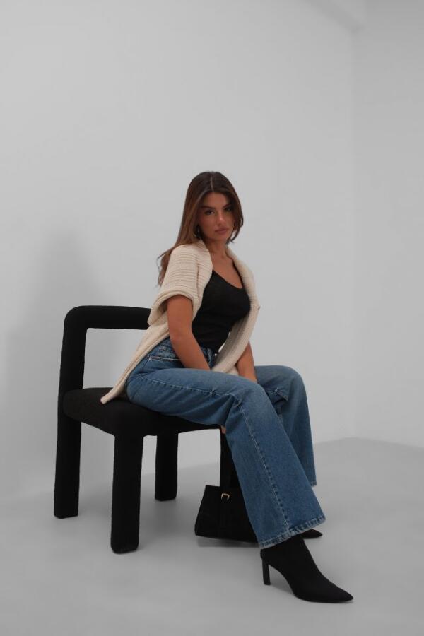 Püskül Paça Detay Jean - 3