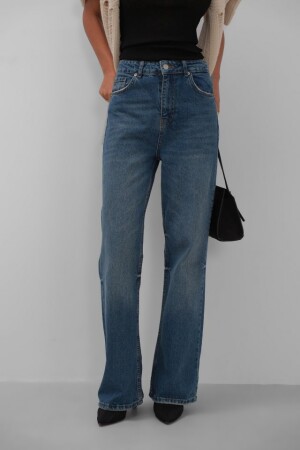 Püskül Paça Detay Jean - 4