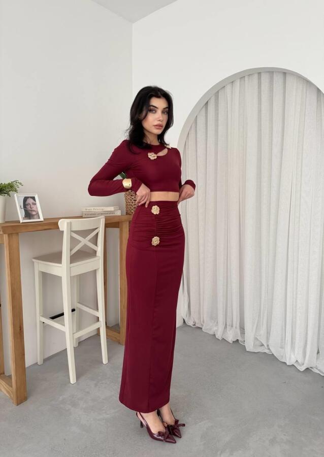 Rany Çiçek Detaylı Takım - 6