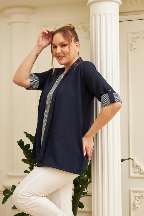 Atlet Ceket Lacivert İkili Takım - 3