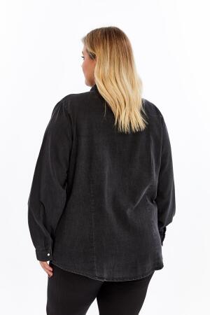 Rmg Büyük Beden Füme Gömlek - 5