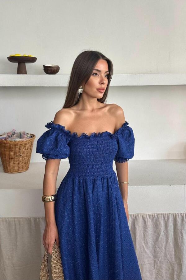 Saks Gipeli Brode Elbise - 4