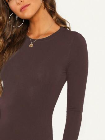 Sandy Kumaş Bodysuit - ANGELINO BuyukBedeniz (1)