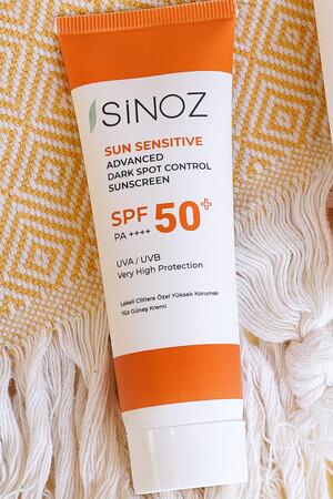 Sinoz SPF 50+ Yüz Güneş Kremi- Tüm Cilt Tipleri için Yüksek Koruma - 3