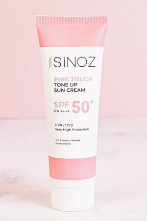 Sinoz SPF 50+ Ton Eşitleyici Pembe Yüz Güneş Kremi PA++++ - 3