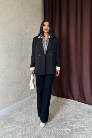Siyah Blazer Ceket - 2