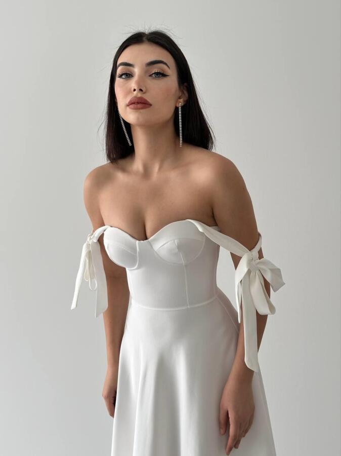Tiyenna Midi Elbise - 1
