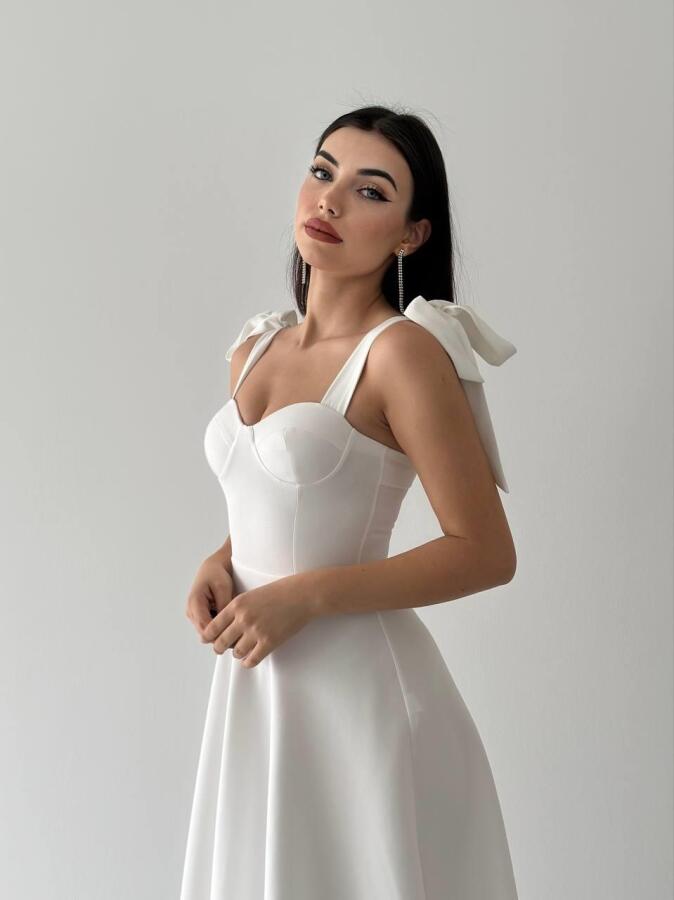 Tiyenna Midi Elbise - 3