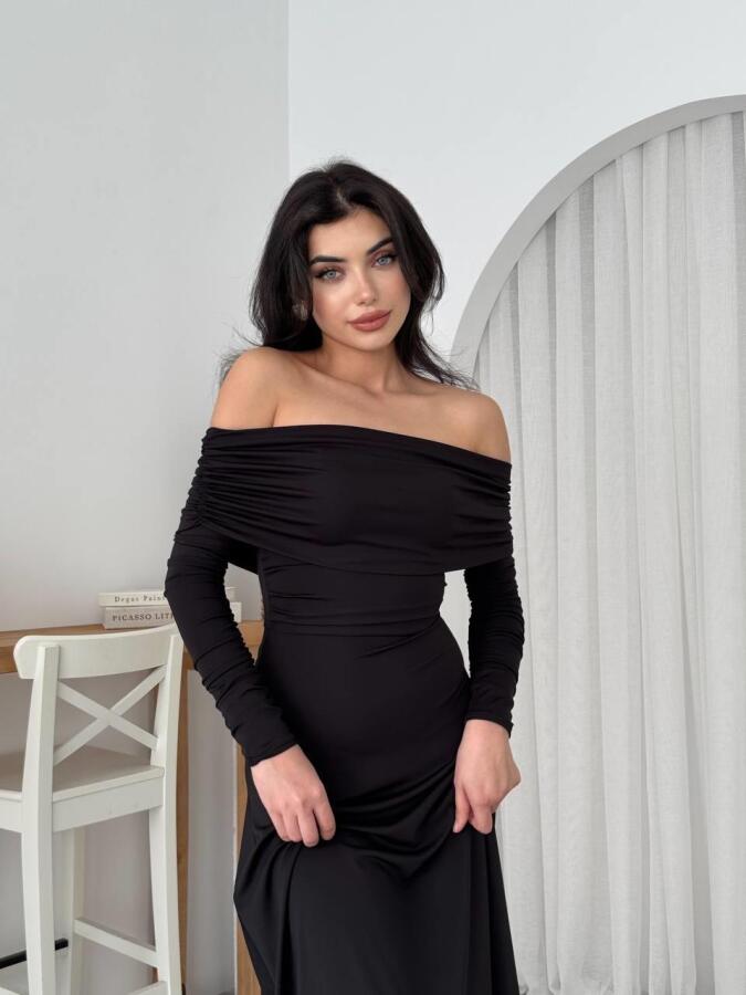 Uras Straplez Elbise - 1