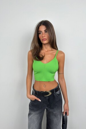 V Yaka Crop Bluz - 2