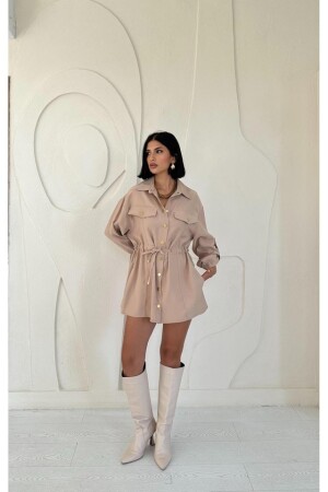 Vizon Çıtçıtlı Tünelli Gömlek - ANGELINO BuyukBedeniz (1)