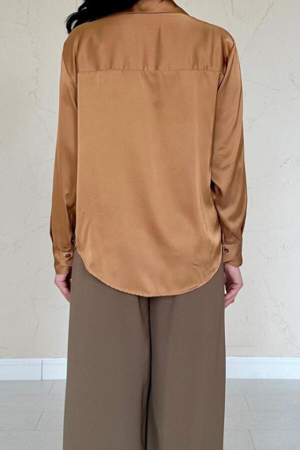 Vizon Saten Gömlek - 4