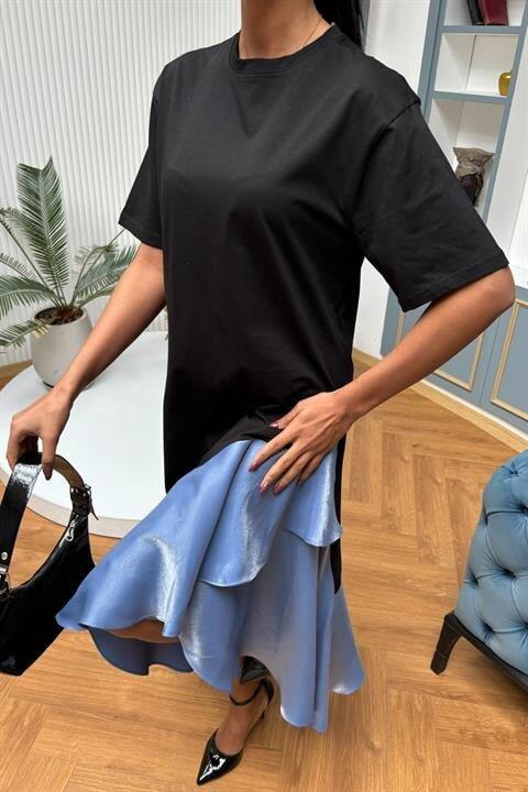 Volanlı Süprem Elbise 2864 - 6