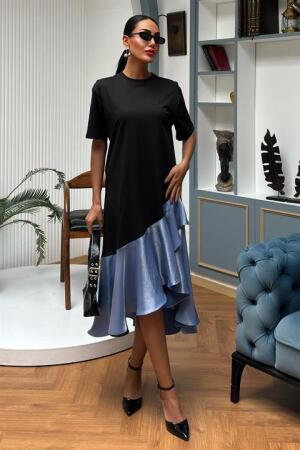 Volanlı Süprem Elbise 2864 - 7