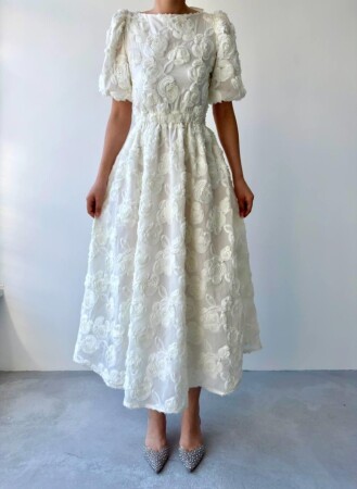 Wear Sırt Bağlama Detaylı Elbise - 2