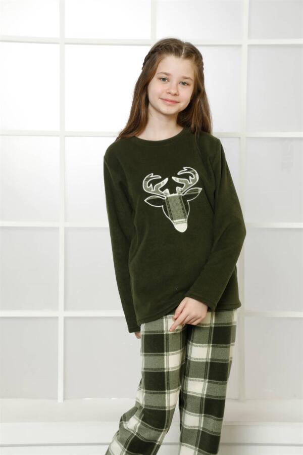 Angelino WelSoft Polar Çocuk Pijama Takımı 4633 - 5