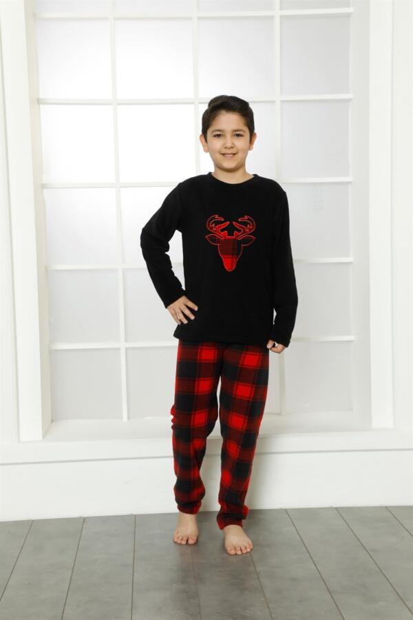 Angelino WelSoft Polar Çocuk Pijama Takımı 4634 - 1