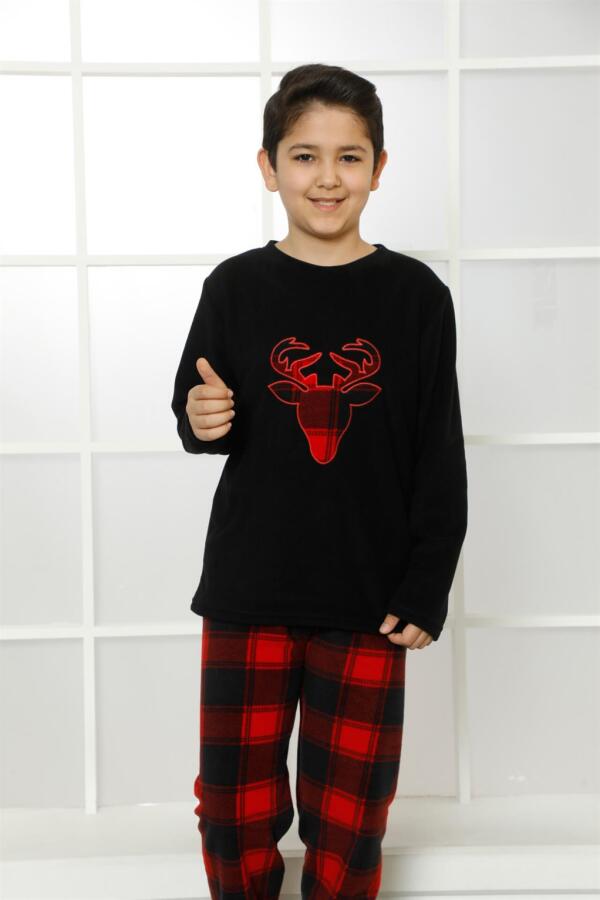 Angelino WelSoft Polar Çocuk Pijama Takımı 4634 - 2