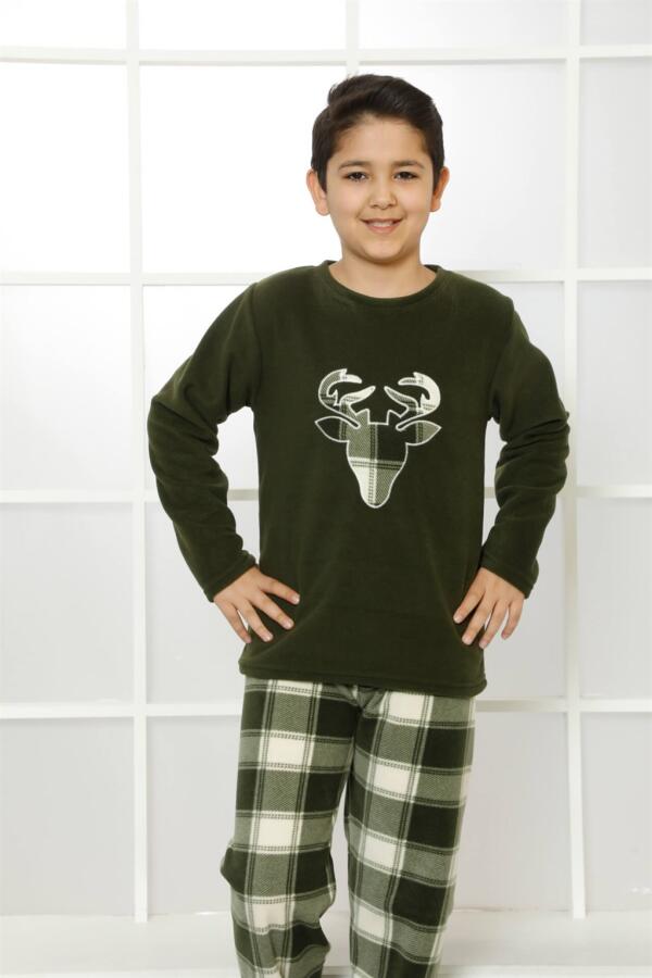Angelino WelSoft Polar Çocuk Pijama Takımı 4635 - 5