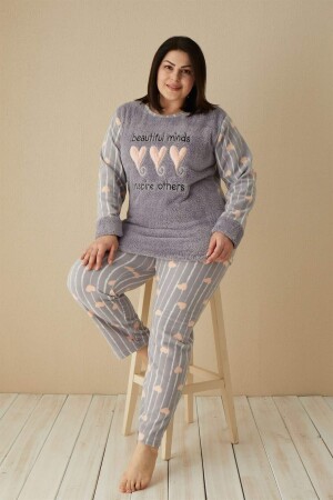 Welsoft Polar Women's Plus Size Pajama Set 808036 - 1