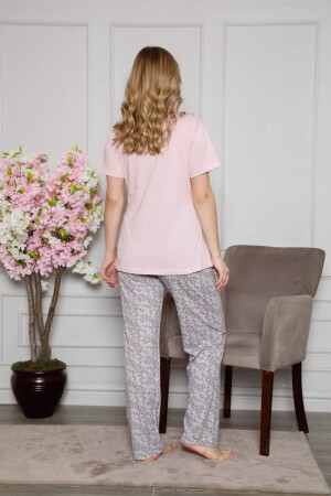 Women's 100% Cotton Maternity Pajama Set 4505 - 3