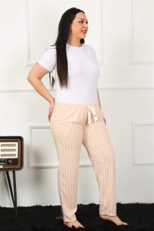 Women's Cotton Plus Size Bottom Pajamas 27453 - 2