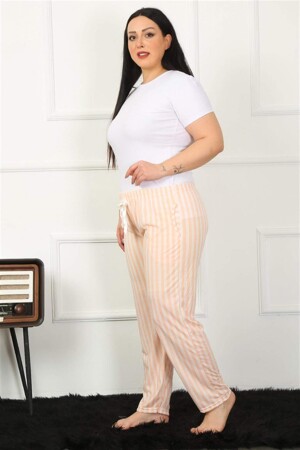 Women's Cotton Plus Size Bottom Pajamas 27453 - 3