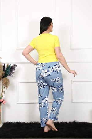 Women's Cotton Plus Size Bottom Pajamas 27474 - 4