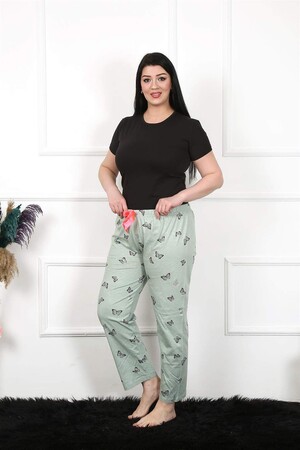 Women's Cotton Plus Size Bottom Pajamas 27477 - 3