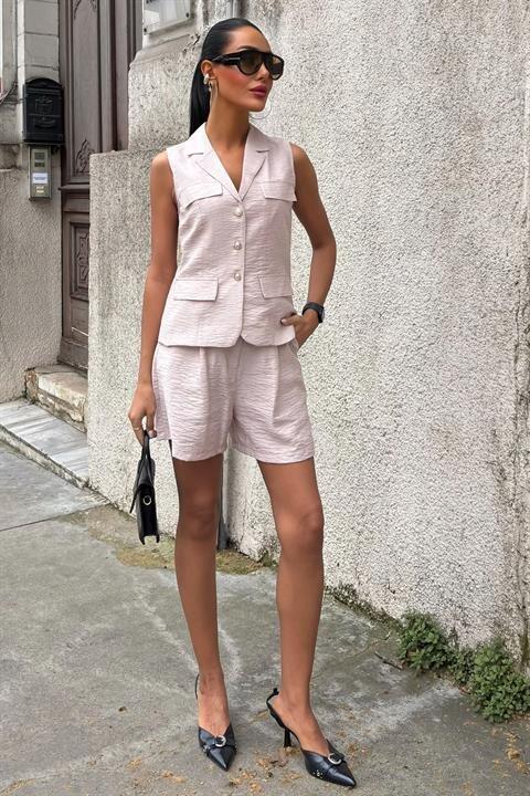 Yelek Şort Viscon Takım 10156-17 - 1